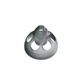 Schirmchen für Unitron-Hörgeräte-Ersatzteile-Unitron-L (10mm)-offen-heargood.de