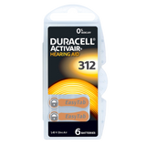 Hörgerätebatterie Duracell ActivAir 312 - Sparpack