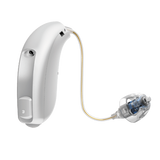 Oticon miniFit Lautsprecher an einem Hörgerät