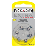 Hörgerätebatterie Rayovac Extra Advanced 10 - Sparpack