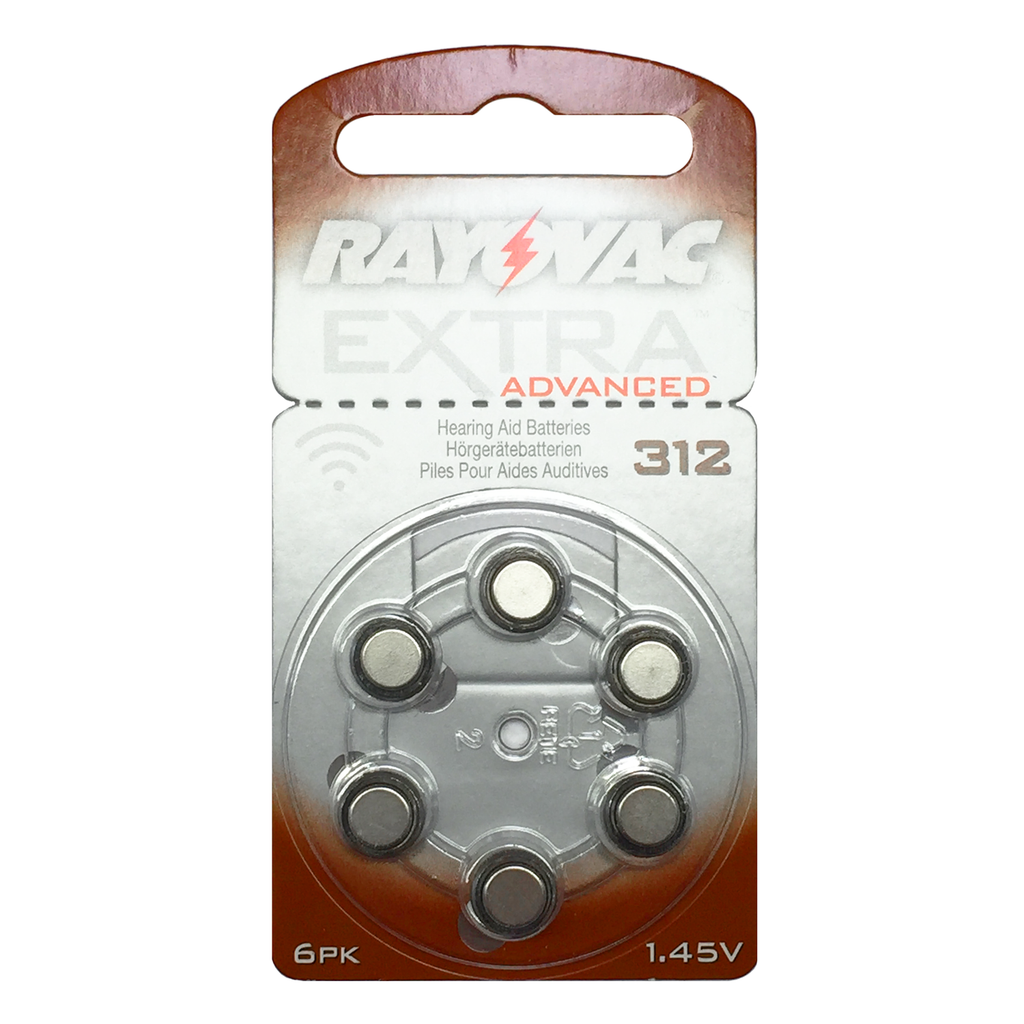 Hörgerätebatterie Rayovac 312 - quecksilberfrei-Hörgerätebatterie-Rayovac-heargood.de