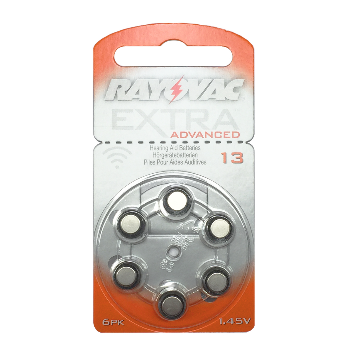 Hörgerätebatterie Rayovac 13 Extra Advanced - Sparpack