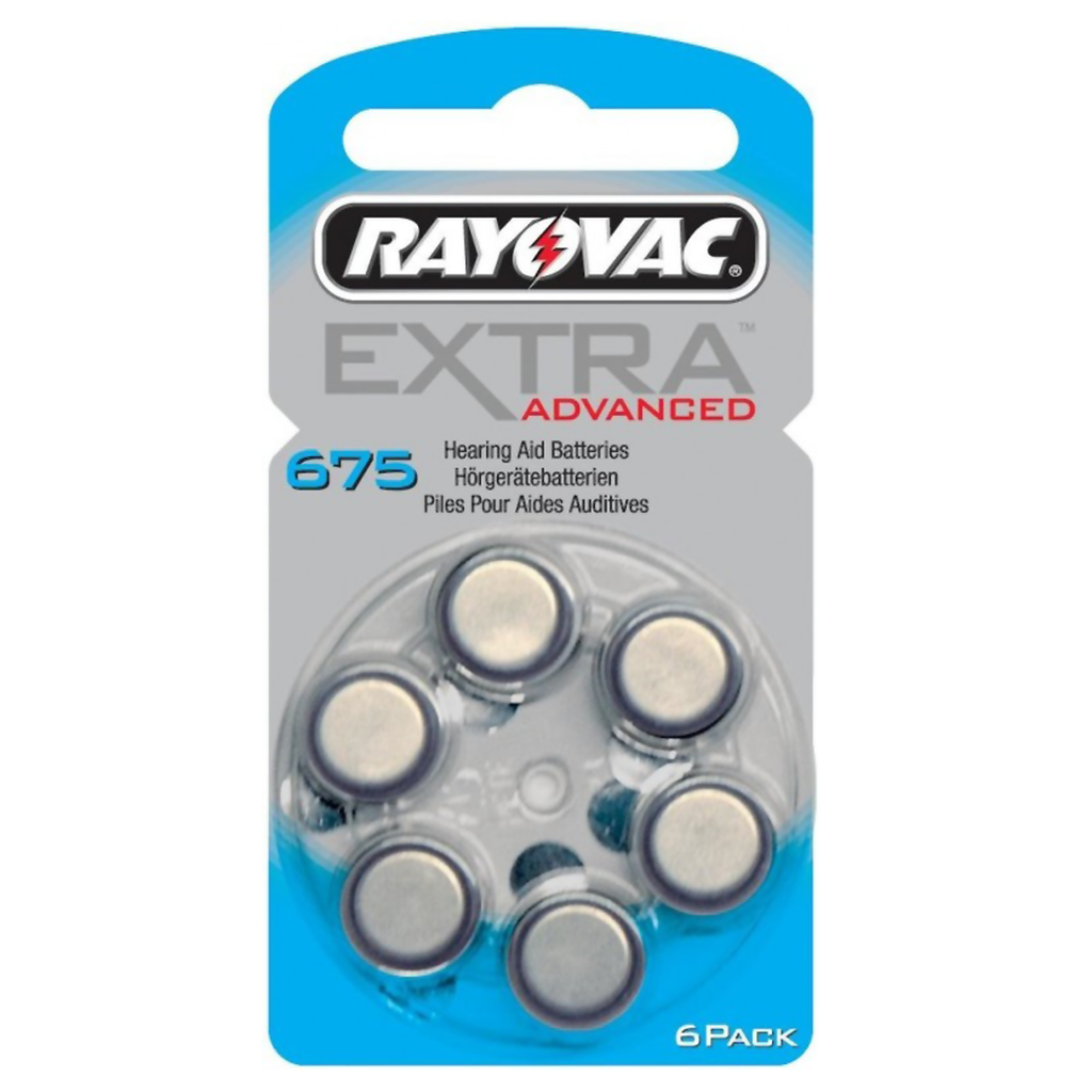 Hörgerätebatterie Rayovac 675 - quecksilberfrei-Hörgerätebatterie-Rayovac-heargood.de