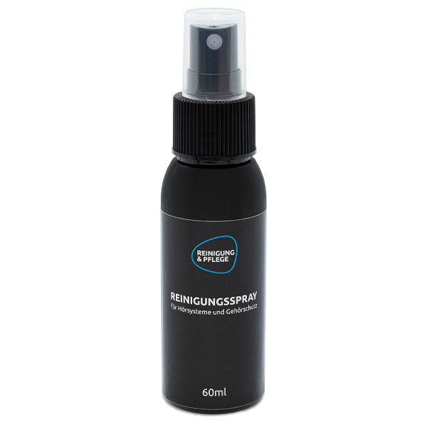 Desinfektionsspray mit Zerstäuber für Hörgeräte (60 ml) –